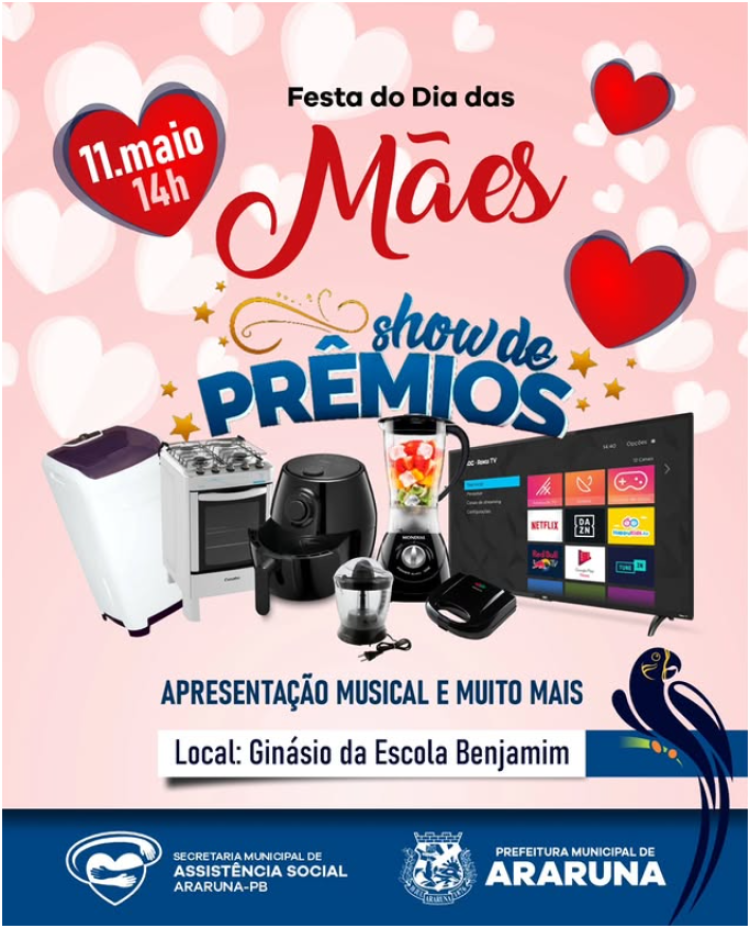 Festa em homenagem ao Dia das Mães 