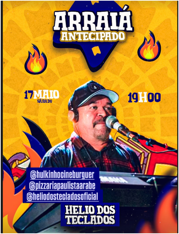 ARRAIÁ ANTECIPADO